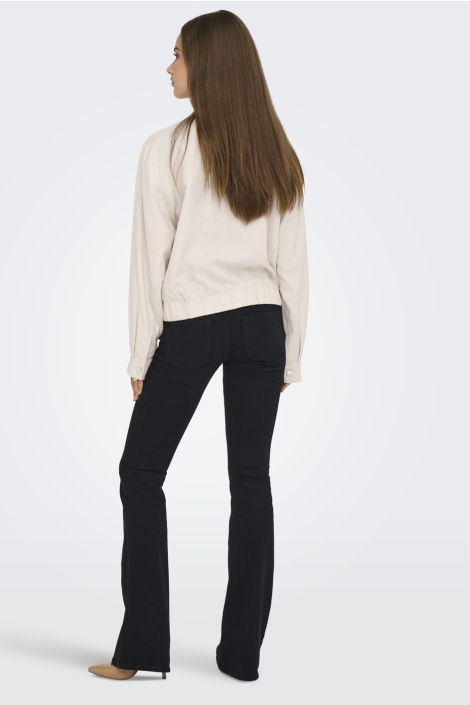 Jacqueline de Yong jdykari linen mix short jacket otw
